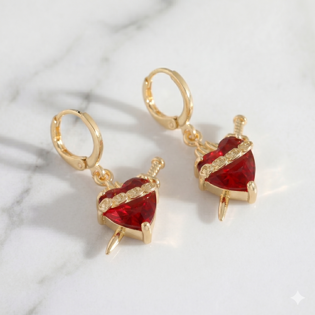 Immaculate Heart of Mary Earrings