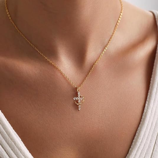 Divine Redemption Cross Necklace
