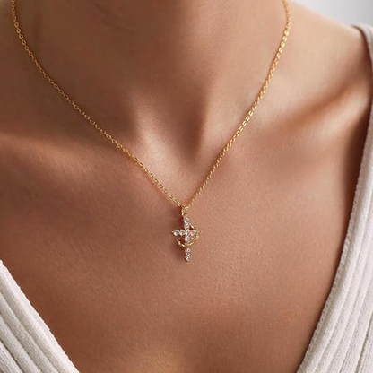 Divine Redemption Cross Necklace