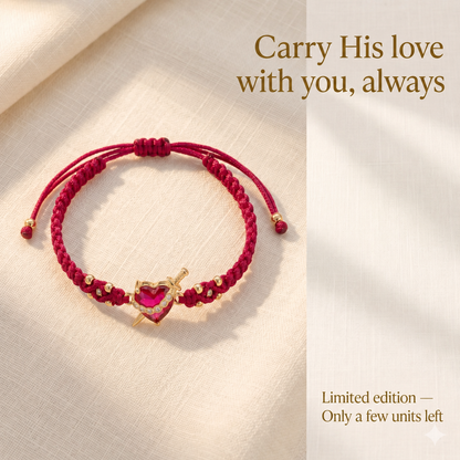 St. Joseph Light Necklace: Sacred Heart of St. Joseph