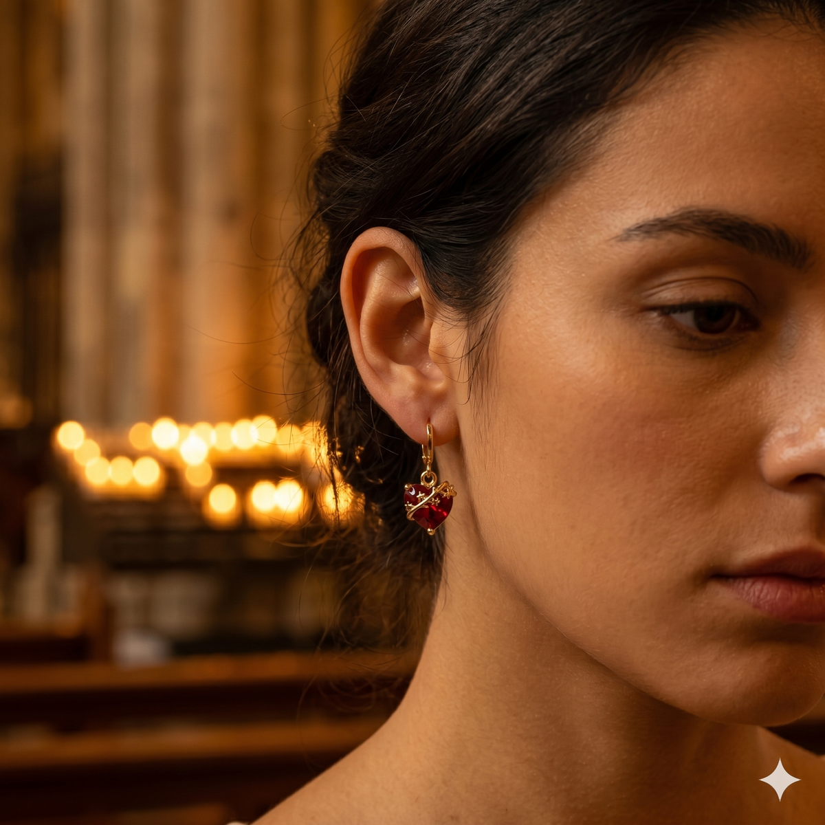 St. Joseph Sacred Heart Earrings