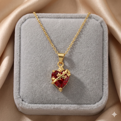 St. Joseph Light Necklace: Sacred Heart of St. Joseph
