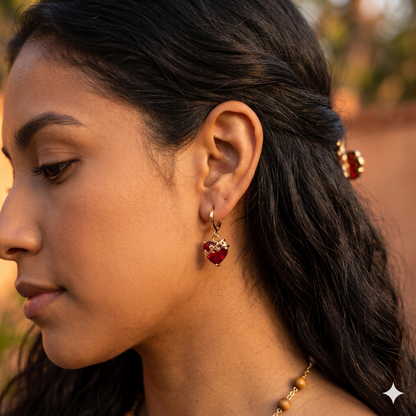 St. Joseph Sacred Heart Earrings