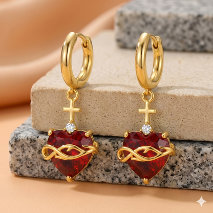Sacred Heart of Jesus Earrings