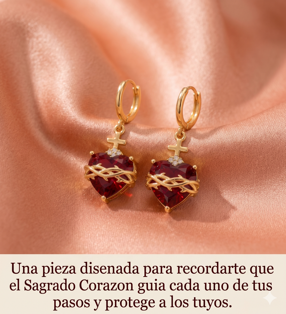 Sacred Heart of Jesus Earrings