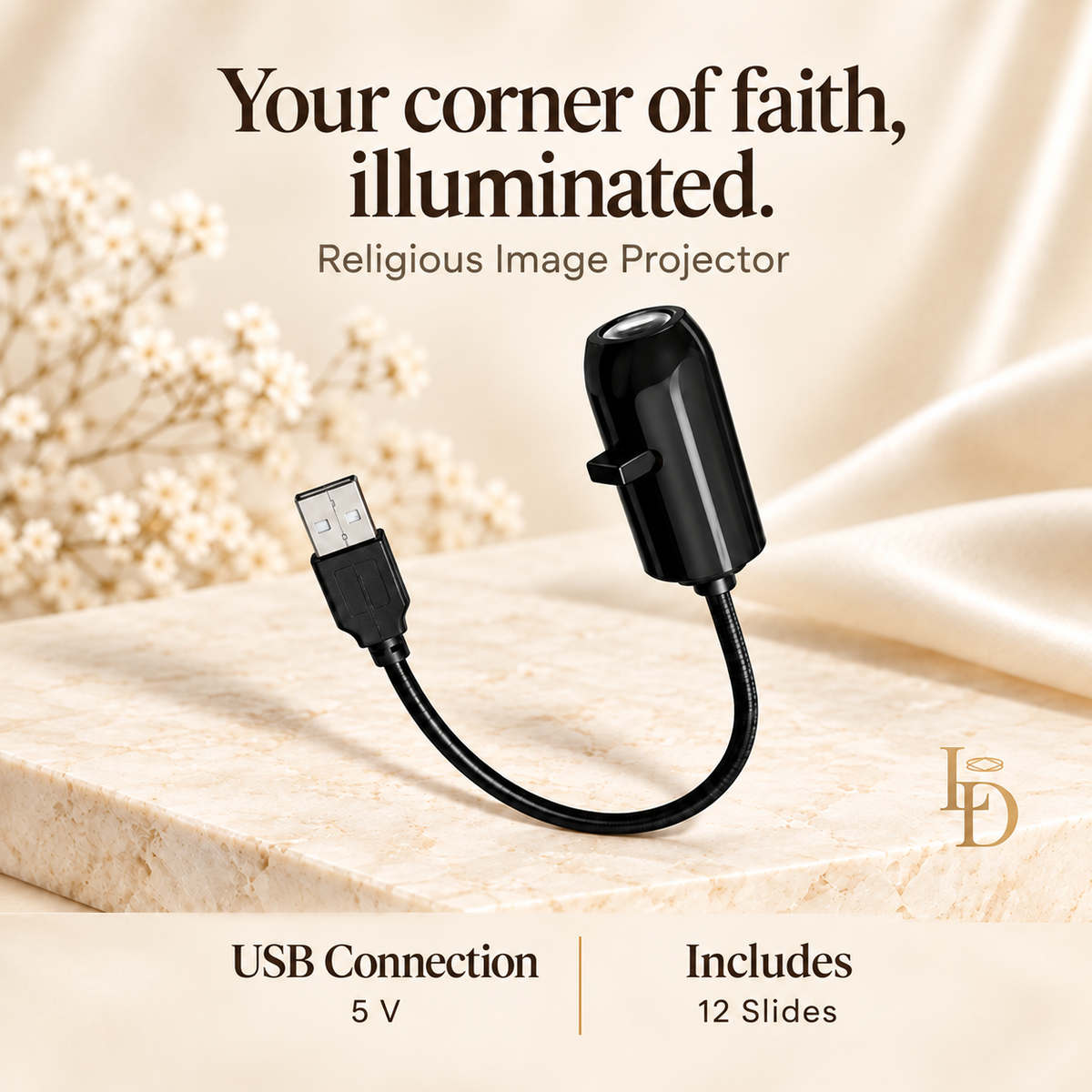Light of Grace: Faith & Hope Projector